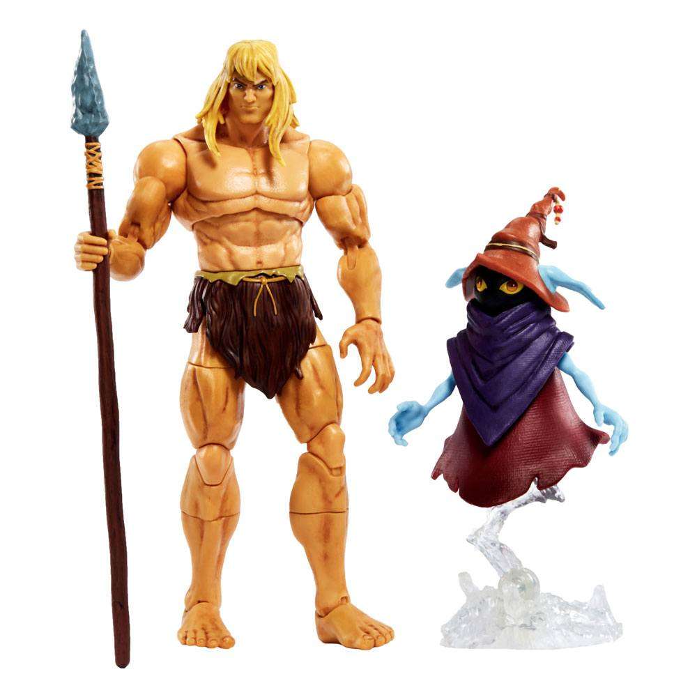 Mattel Masters of the Universe: Revelation Masterverse Action Figures 2022 Deluxe Savage He-Man & Orko 18 cm by LAB7 Malta