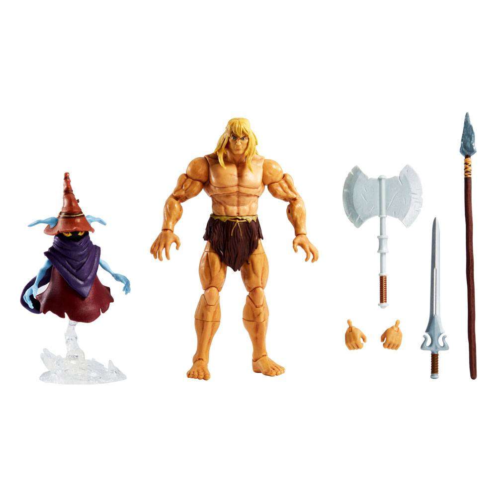 Mattel Masters of the Universe: Revelation Masterverse Action Figures 2022 Deluxe Savage He-Man & Orko 18 cm by LAB7 Malta