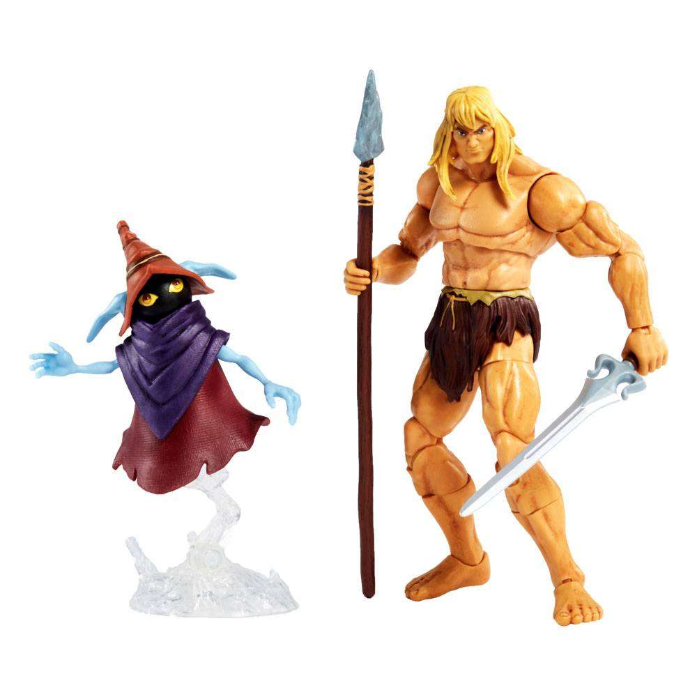 Mattel Masters of the Universe: Revelation Masterverse Action Figures 2022 Deluxe Savage He-Man & Orko 18 cm by LAB7 Malta