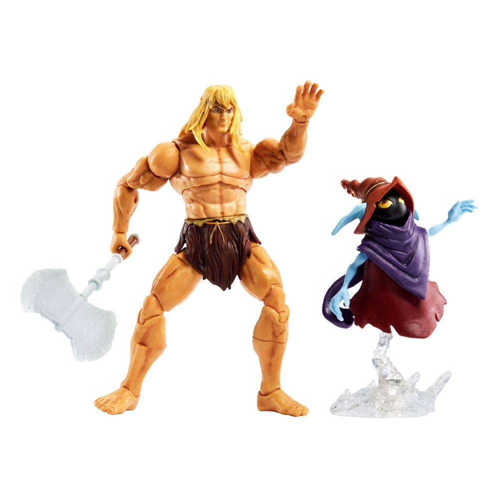 Mattel Masters of the Universe: Revelation Masterverse Action Figures 2022 Deluxe Savage He-Man & Orko 18 cm by LAB7 Malta