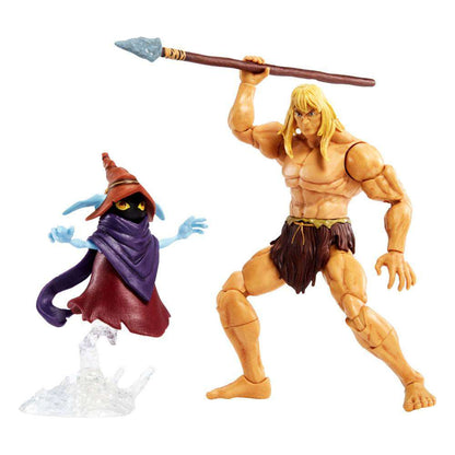 Mattel Masters of the Universe: Revelation Masterverse Action Figures 2022 Deluxe Savage He-Man & Orko 18 cm by LAB7 Malta