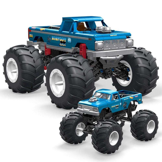 Mattel Hot Wheels Monster Trucks Mega Construx Construction Set Bigfoot Monster Truck by LAB7 Malta