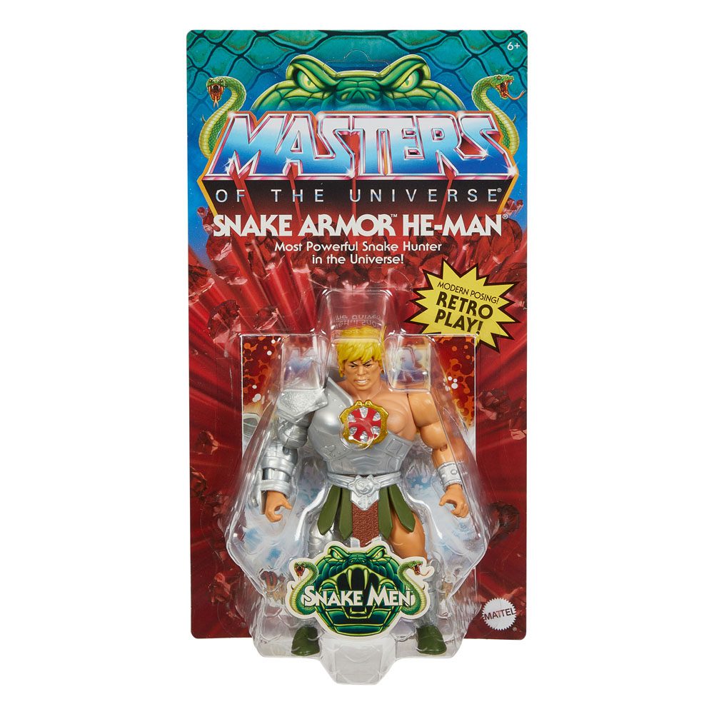 Mattel Masters of the Universe Origins Action Figure Snake Armor He-Man 14 cm by LAB7 Malta