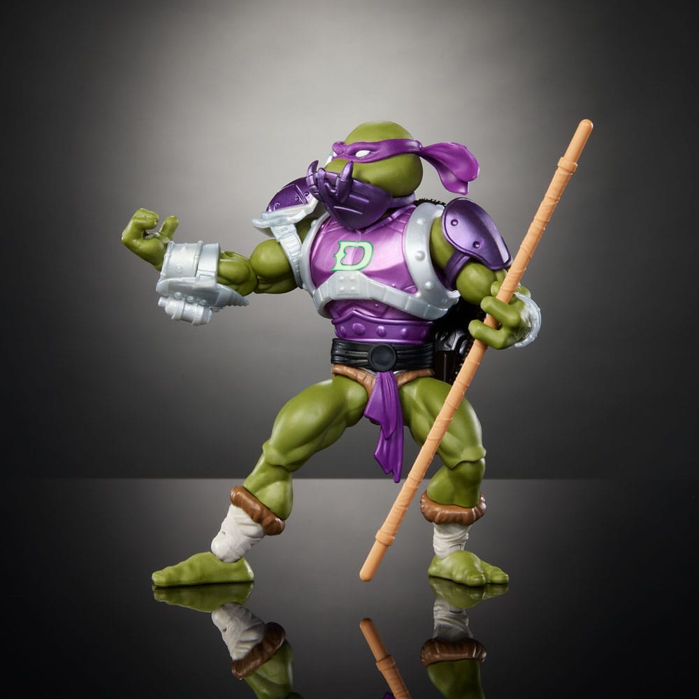 Mattel MOTU x TMNT Turtles of Grayskull Donatello Action Figure 14cm