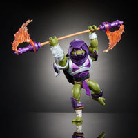 Mattel MOTU x TMNT Turtles of Grayskull Donatello Action Figure 14cm