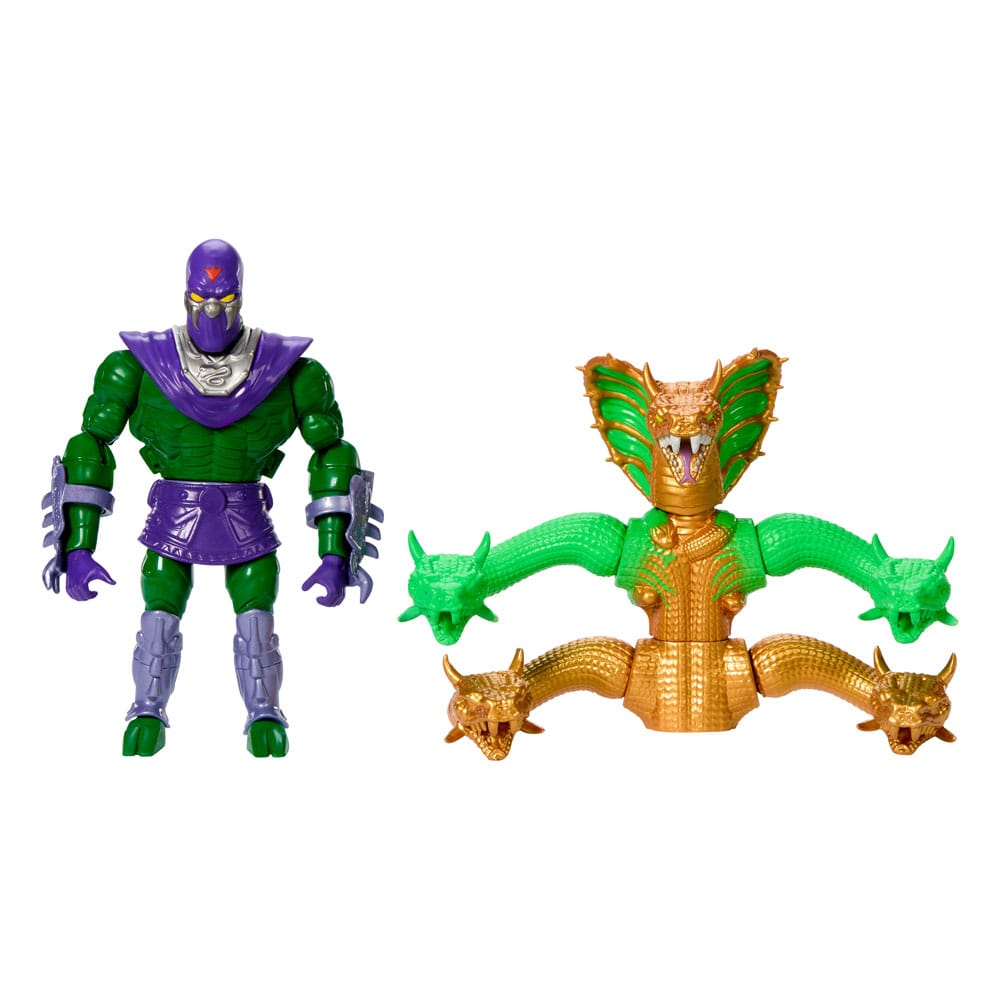 Mattel MOTU x TMNT Turtles of Grayskull Deluxe King Hiss Action Figure 14cm