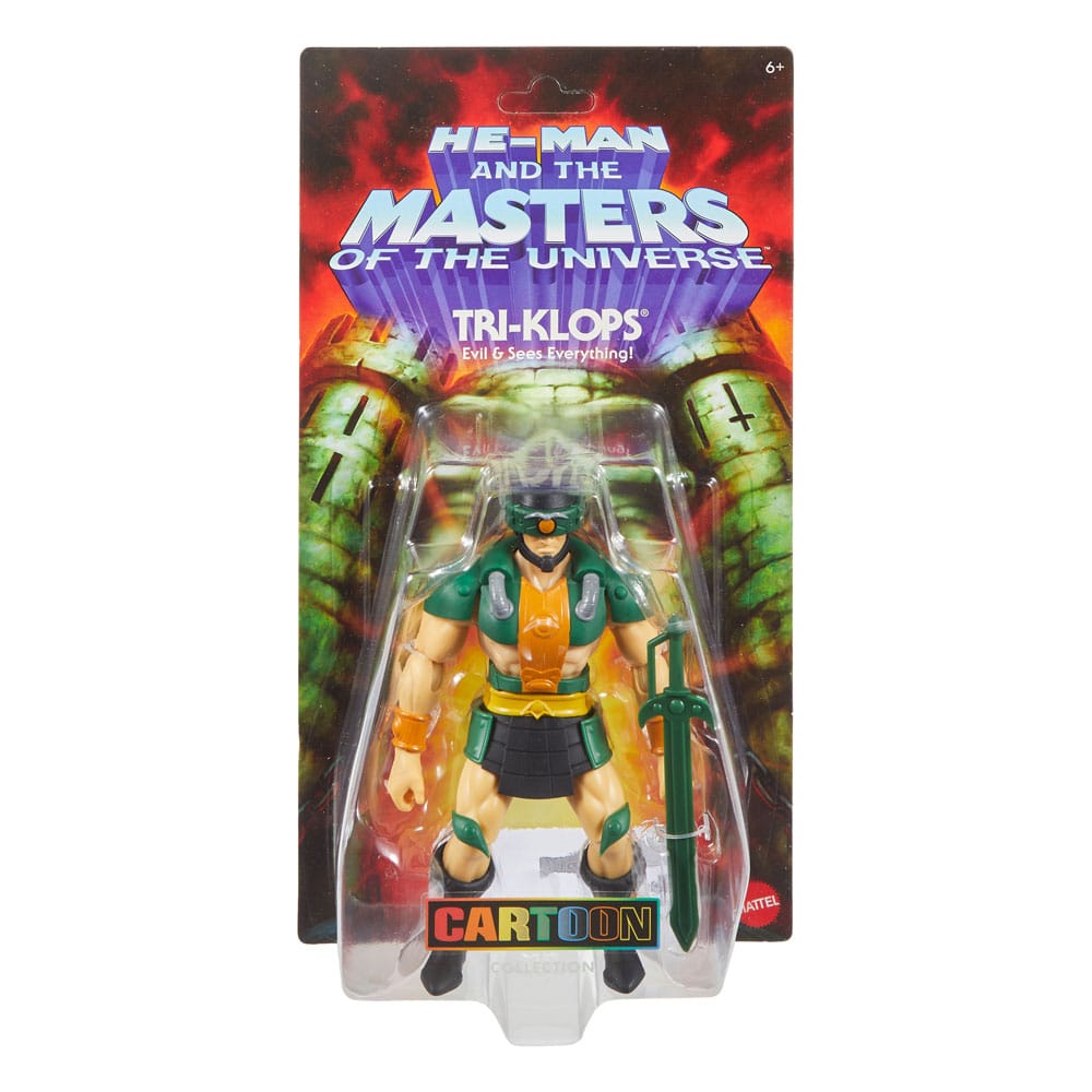 Mattel Masters of the Universe Origins Cartoon Collection Tri-Klops Action Figure 14cm