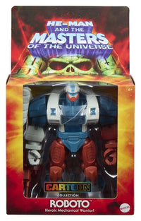 Mattel Masters of the Universe Origins Deluxe Cartoon Collection Roboto Action Figure 14cm