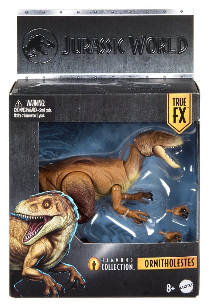 Mattel Jurassic World Hammond Collection Ornitholestes Dinosaur Action Figure 23cm