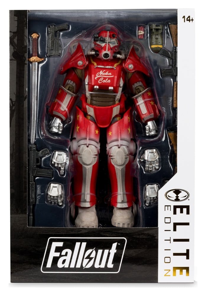 McFarlane Fallout Elite Edition T-45B Nuka Cola Deluxe Action Figure 20cm