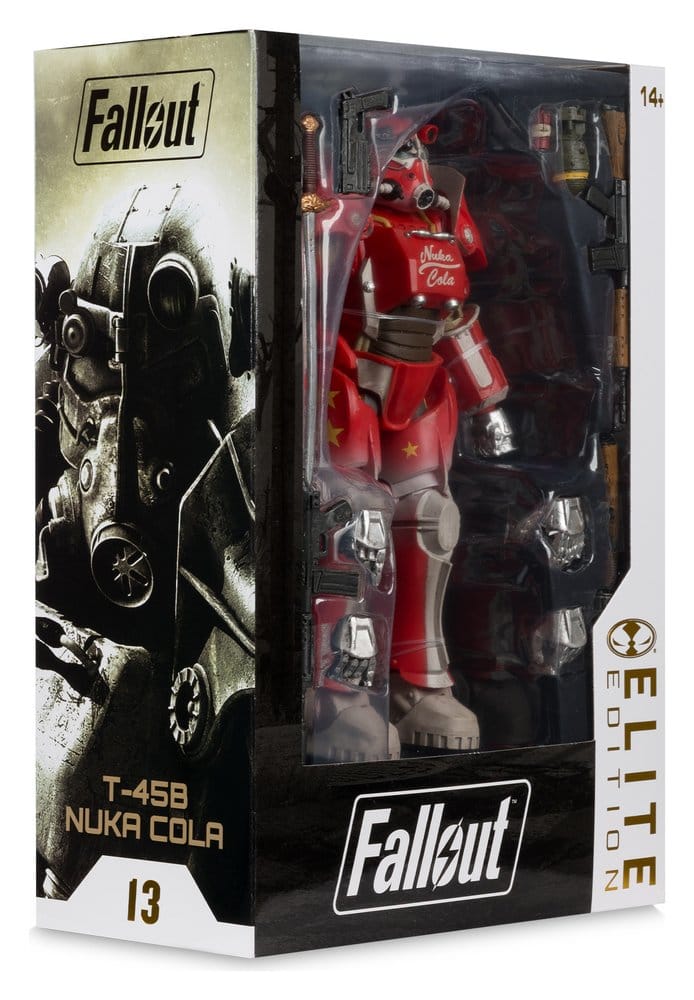 McFarlane Fallout Elite Edition T-45B Nuka Cola Deluxe Action Figure 20cm