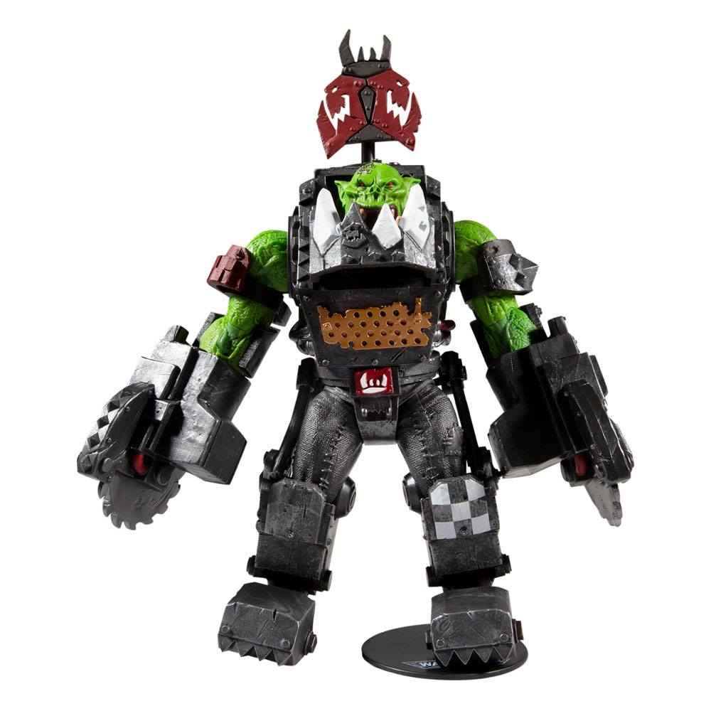 Warhammer 40k Action Figure Ork Meganob with Buzzsaw 30 cm