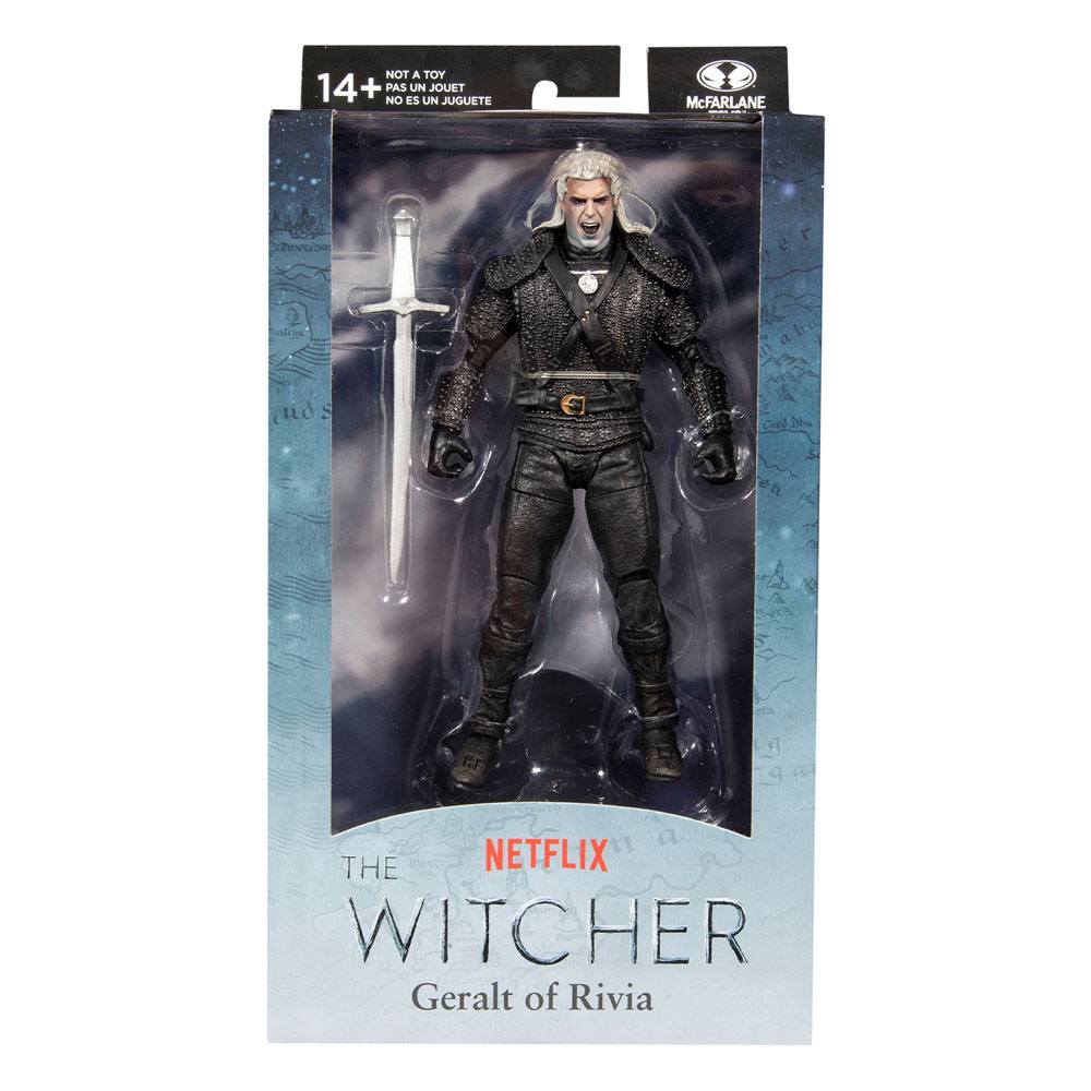 The Witcher Action Figure Geralt of Rivia (Kikimora Battle) 18 cm