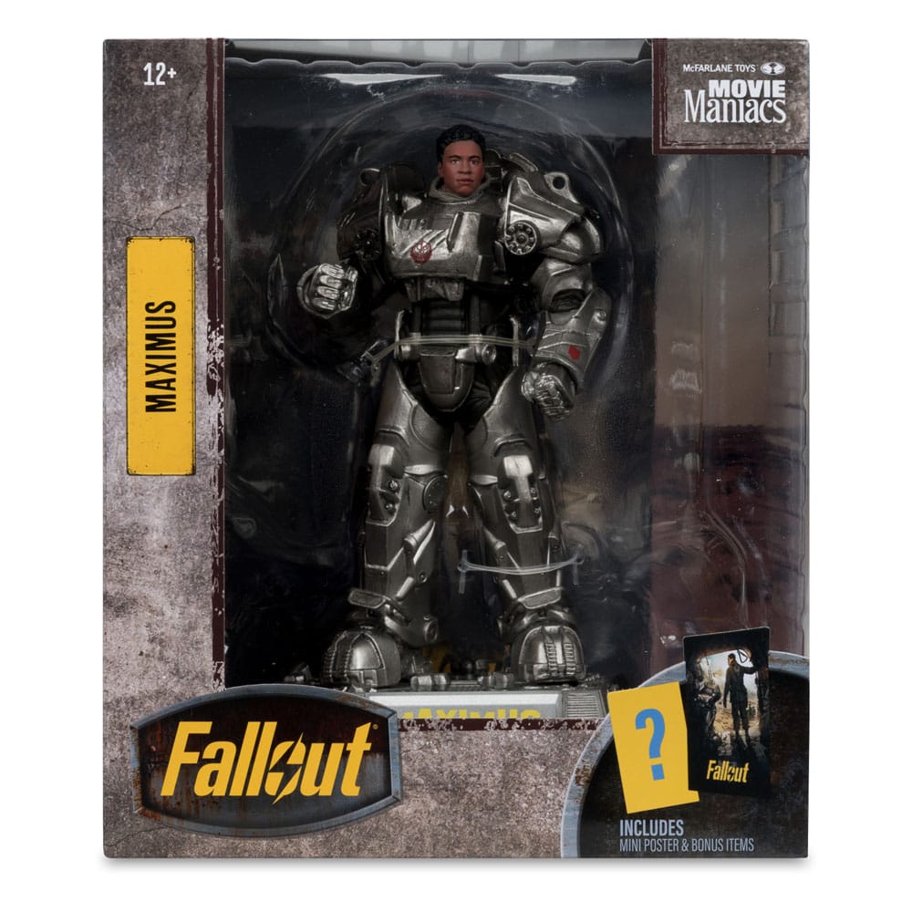 Fallout Maximus Movie Maniacs Action Figure Season 2 McFarlane