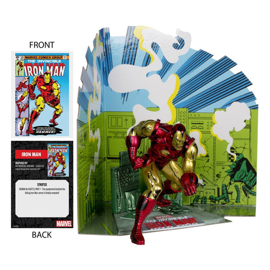 Marvel PVC Statue 1/10 Iron Man (The Invincible Iron Man #126) – 11 cm