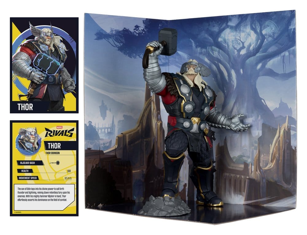 McFarlane Marvel Rivals Thor 1:10 Scale Collectible Action Figure 19cm