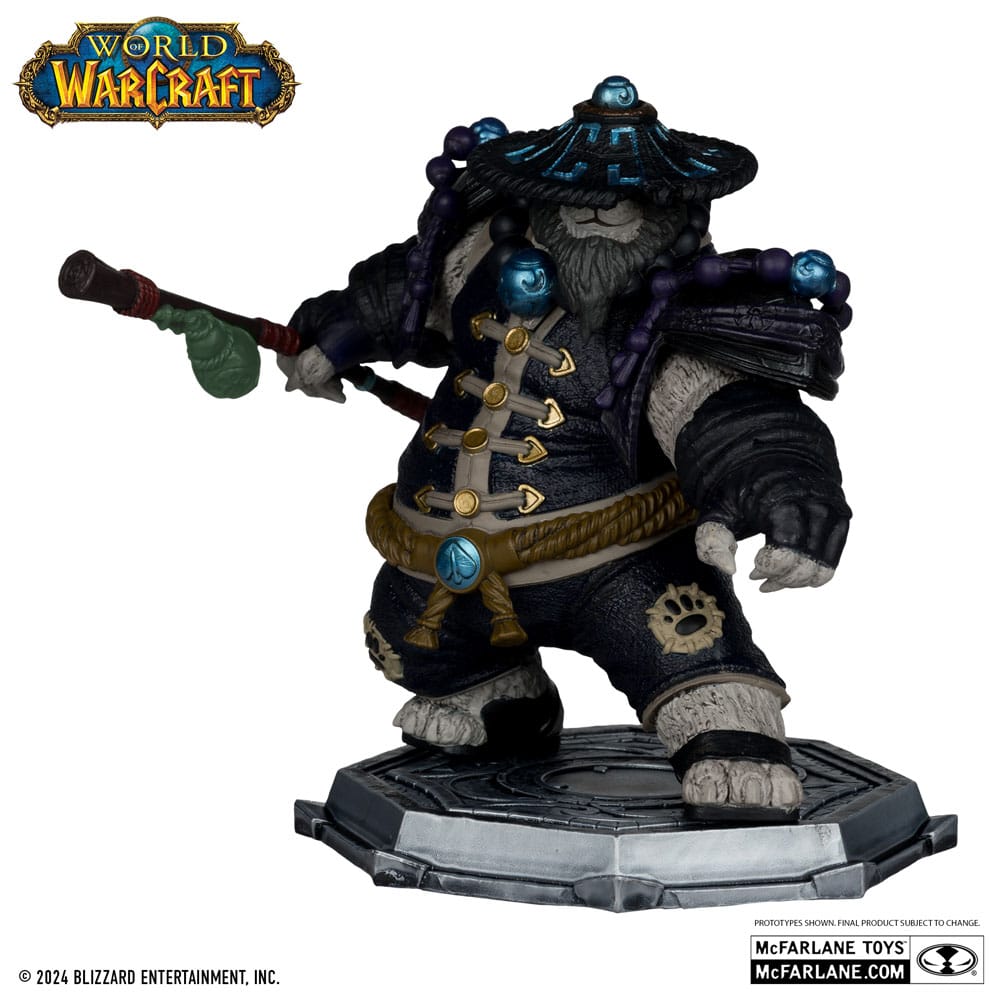 World of Warcraft 1/12 PVC Statue 2-Pack: Dwarf Hunter & Pandaren Monk