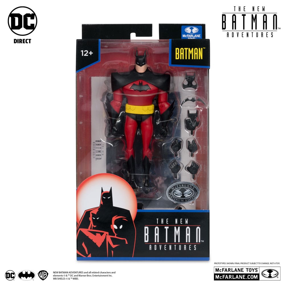 McFarlane DC Multiverse Batman (Silver) Platinum Edition 18cm – The New Batman Adventures Action Figure