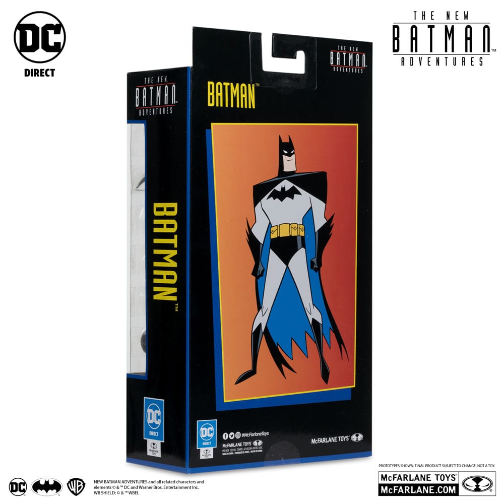 McFarlane DC Multiverse Batman (Silver) Platinum Edition 18cm – The New Batman Adventures Action Figure