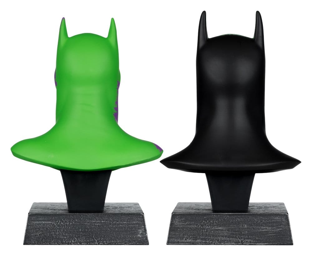 McFarlane DC Direct Batman Cowls Hush & Knightfall Jokerized Gold Label 1:3 Scale 2-Pack 18cm