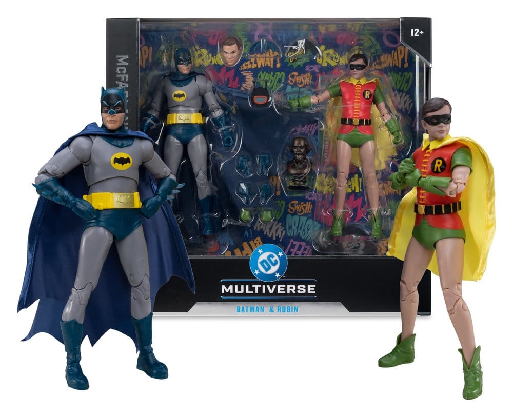 McFarlane Batman Classic TV Series Collector Edition Batman & Robin 2-Pack 18cm