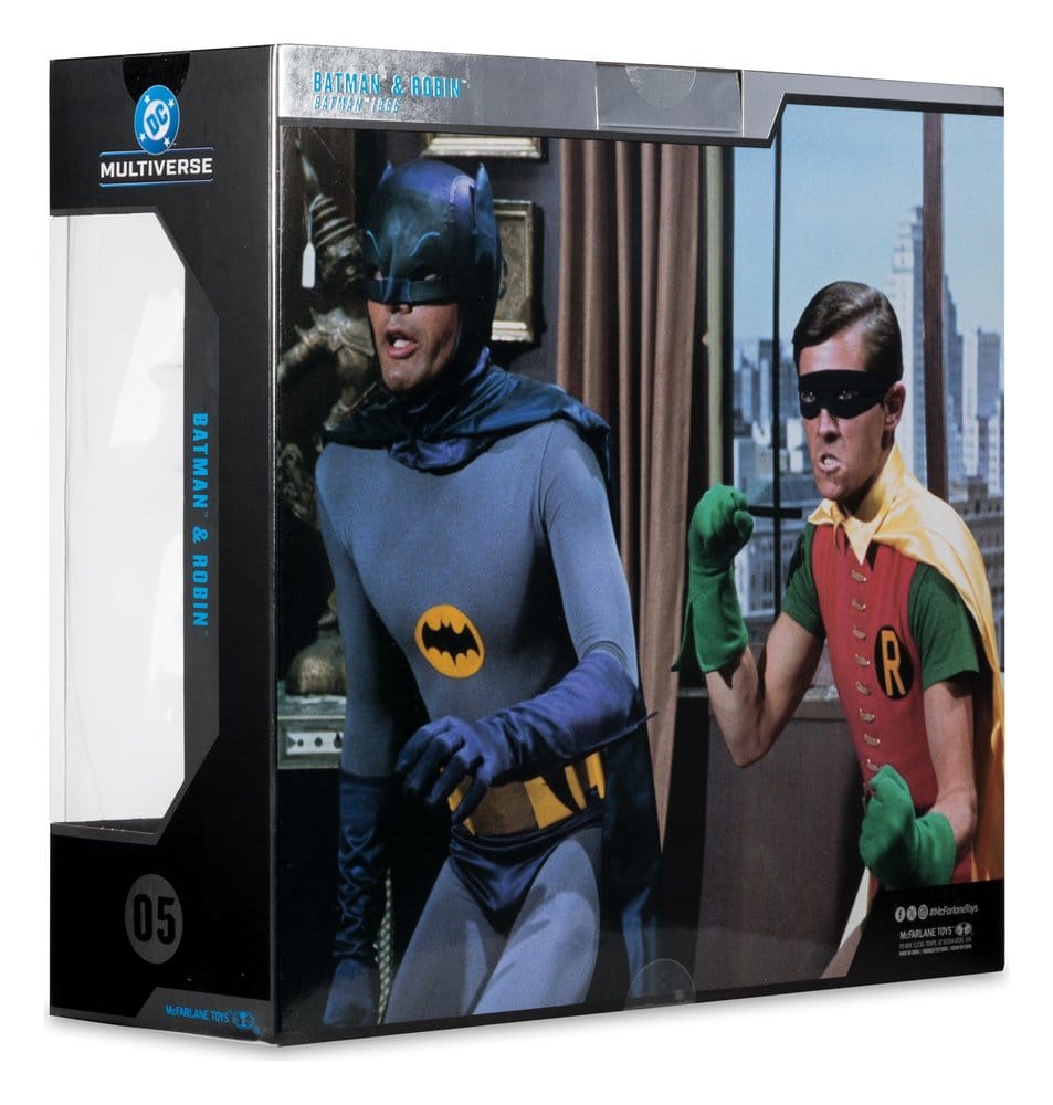 McFarlane Batman Classic TV Series Collector Edition Batman & Robin 2-Pack 18cm
