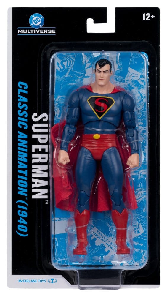 McFarlane Toys DC Multiverse Superman (Classic Animation 1940) Action Figure – 19cm