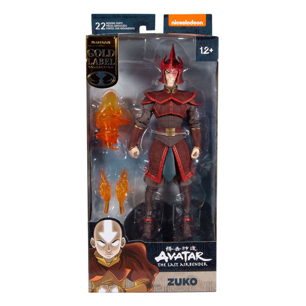 McFarlane Avatar: The Last Airbender Action Figure Prince Zuko Helmeted by LAB7 Malta