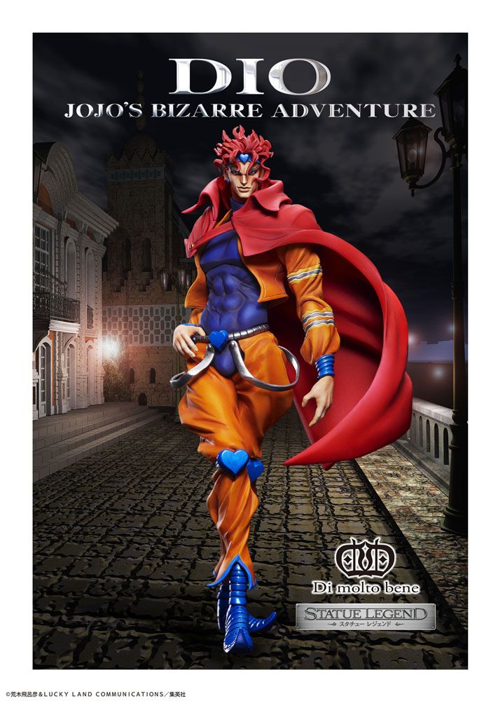 Medicos JoJo's Bizarre Adventure Part3 Super Action Action Figure Legend (Dio) 17 cm by LKAB7 Malta