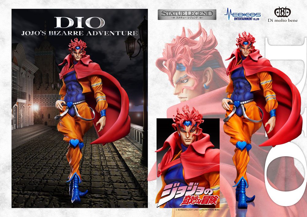 Medicos JoJo's Bizarre Adventure Part3 Super Action Action Figure Legend (Dio) 17 cm by LKAB7 Malta