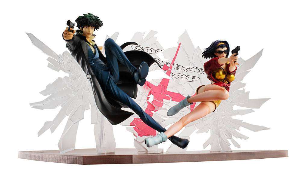 Megahouse Cowboy Bebop PVC Statues 1/8 Spike Spiegel & Faye Valentine 1st GIG 20 cm by LAB7 Malta