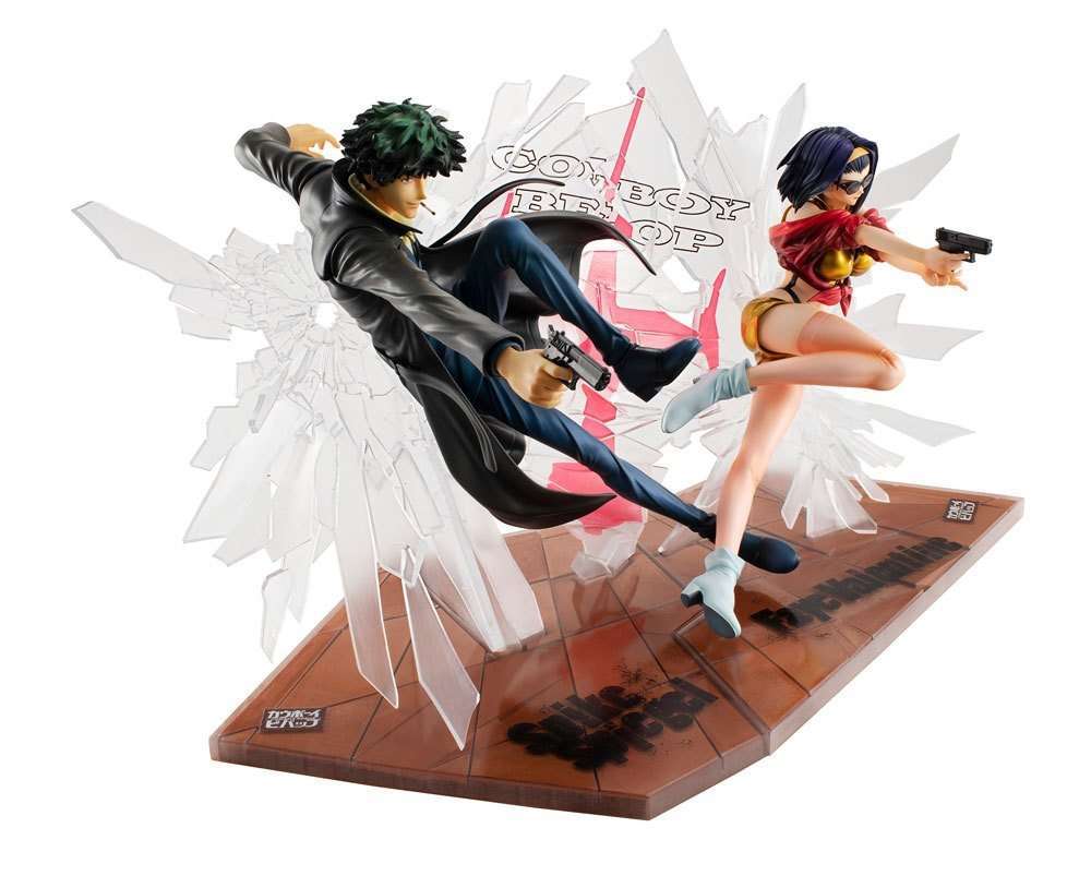 Megahouse Cowboy Bebop PVC Statues 1/8 Spike Spiegel & Faye Valentine 1st GIG 20 cm by LAB7 Malta