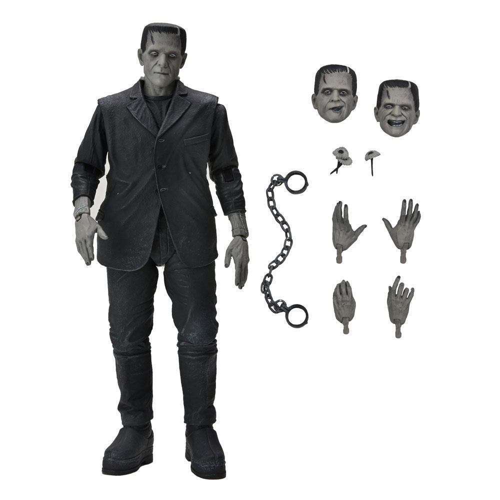 Universal Monsters Action Figure Ultimate Frankenstein's Monster (Black & White) 18 cm by LAB7 Malta