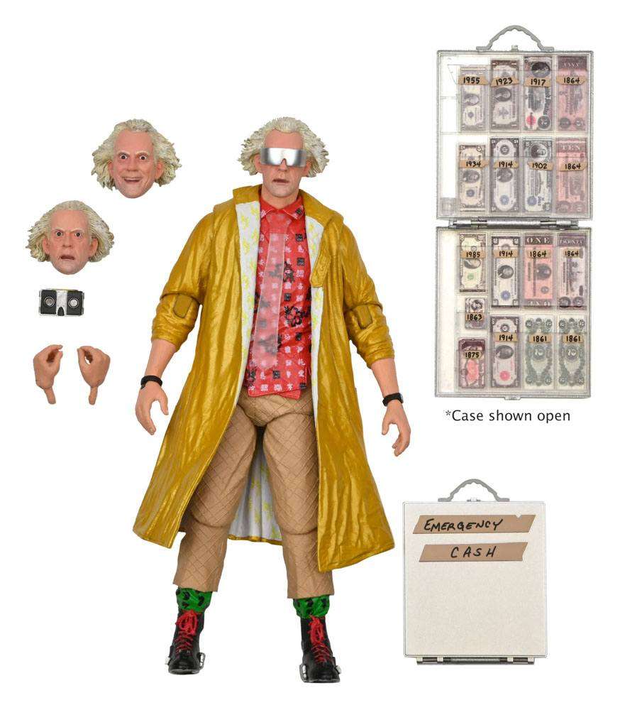 Back to the Future 2 Action Figure Ultimate Doc Brown (2015) 18 cm by LAB7 Malta