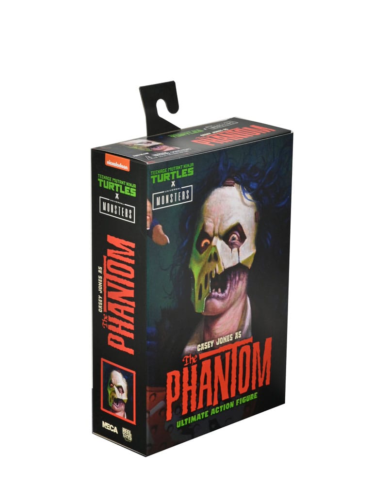 NECA Universal Monsters x Teenage Mutant Ninja Turtles (Archie Comics) Action Figure Ultimate Casey as Phantom of the Opera 18 cm by LAB7 Malta