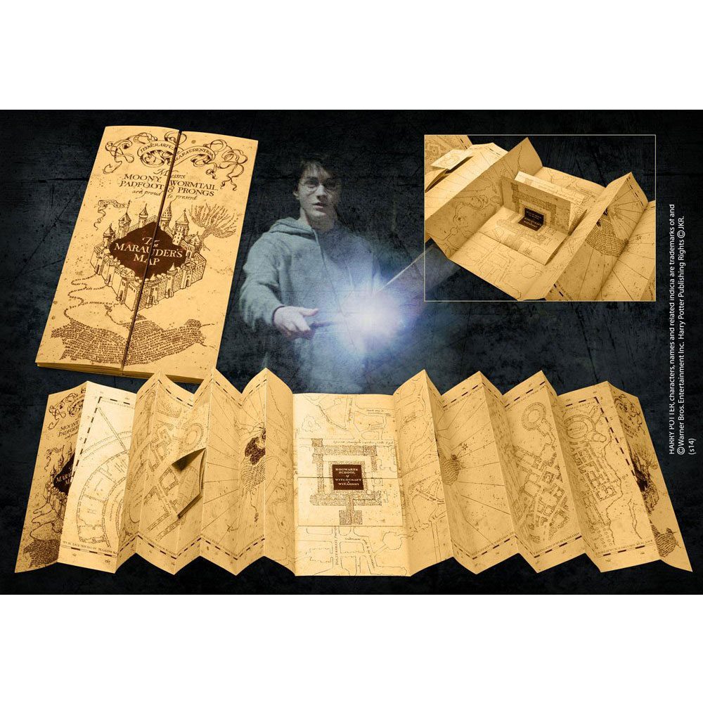 The Noble Collection Harry Potter Replica 1/1 Marauder´s Map by LAB7 Malta