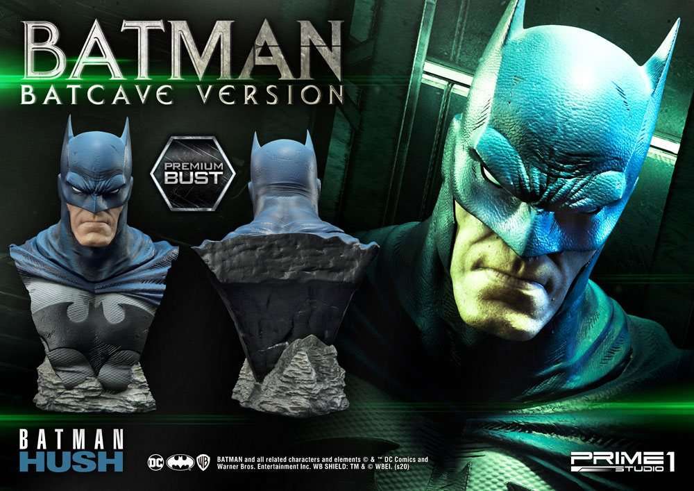 Prime 1 Batman Hush Bust 1/3 Batman Batcave Version 20 cm by LAB7 Malta