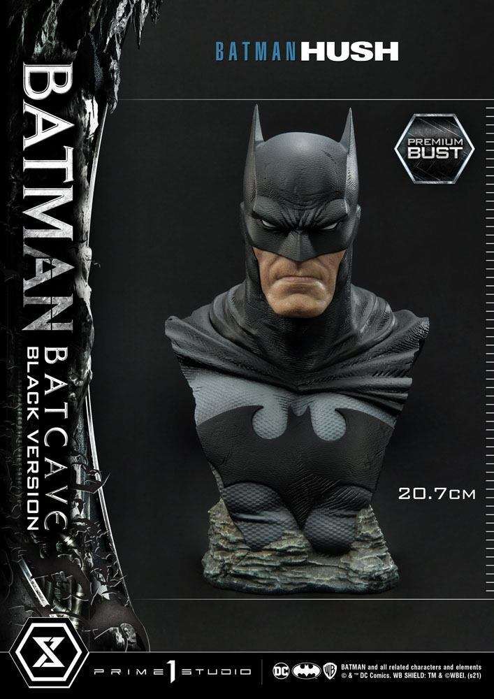 Prime 1 Batman Hush Bust 1/3 Batman Batcave Black Version 20 cm by LAB7 Malta