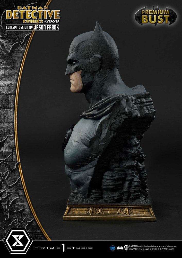 Prime 1 DC Comics Bust Batman Detective Comics #1000 Concept Design by Jason Fabok 26 cm by LAB7 Malta