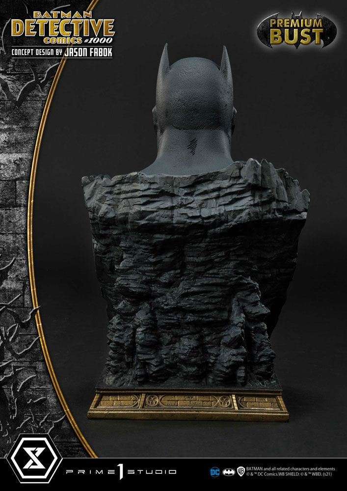 Prime 1 DC Comics Bust Batman Detective Comics #1000 Concept Design by Jason Fabok 26 cm by LAB7 Malta