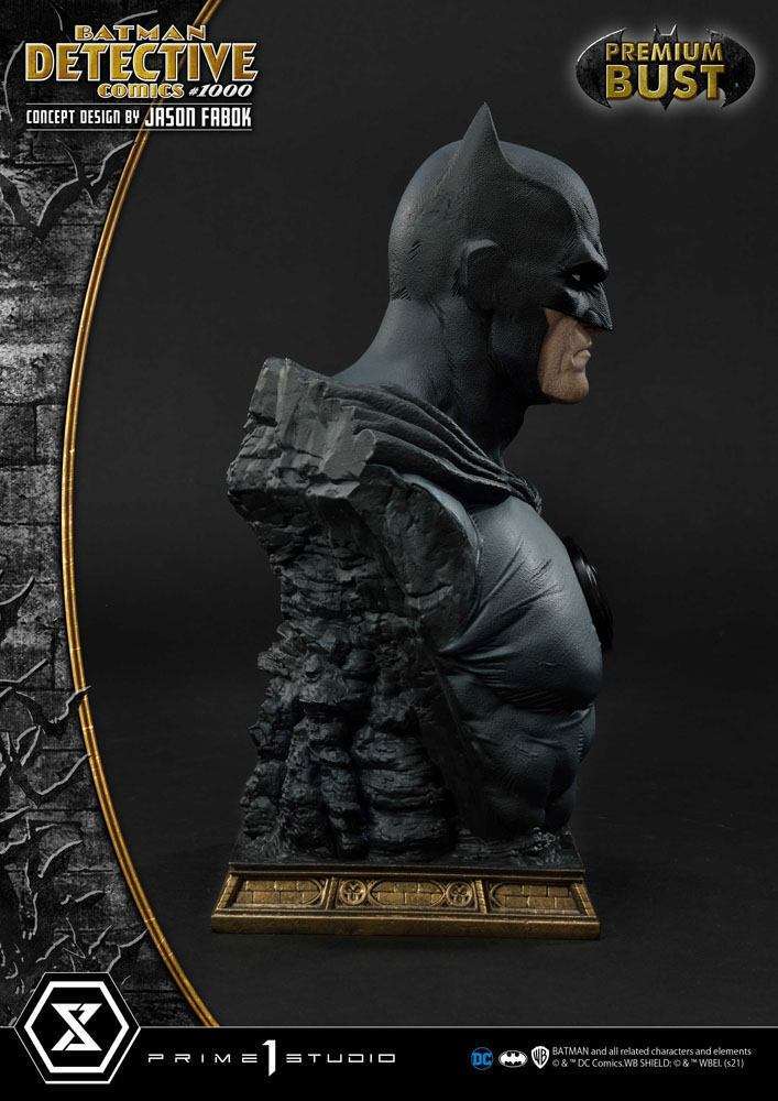 Prime 1 DC Comics Bust Batman Detective Comics #1000 Concept Design by Jason Fabok 26 cm by LAB7 Malta