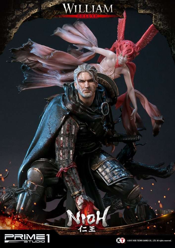 Prime 1 Studio Nioh Statue 1/4 William Deluxe Ver. 61 cm by LAB7 Malta