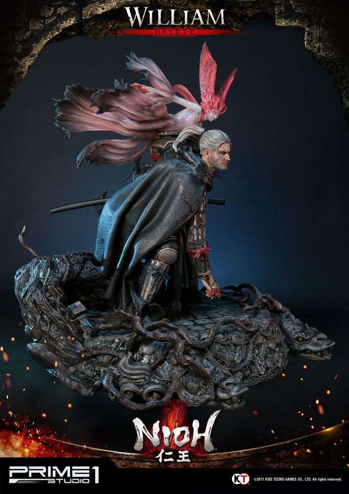 Prime 1 Studio Nioh Statue 1/4 William Deluxe Ver. 61 cm by LAB7 Malta