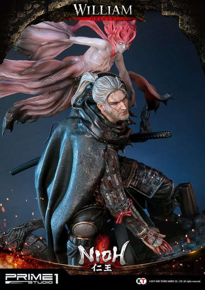 Prime 1 Studio Nioh Statue 1/4 William Deluxe Ver. 61 cm by LAB7 Malta