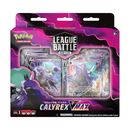 Pokémon TCG Calyrex VMax League Battle Decks Display by LAB7 Malta