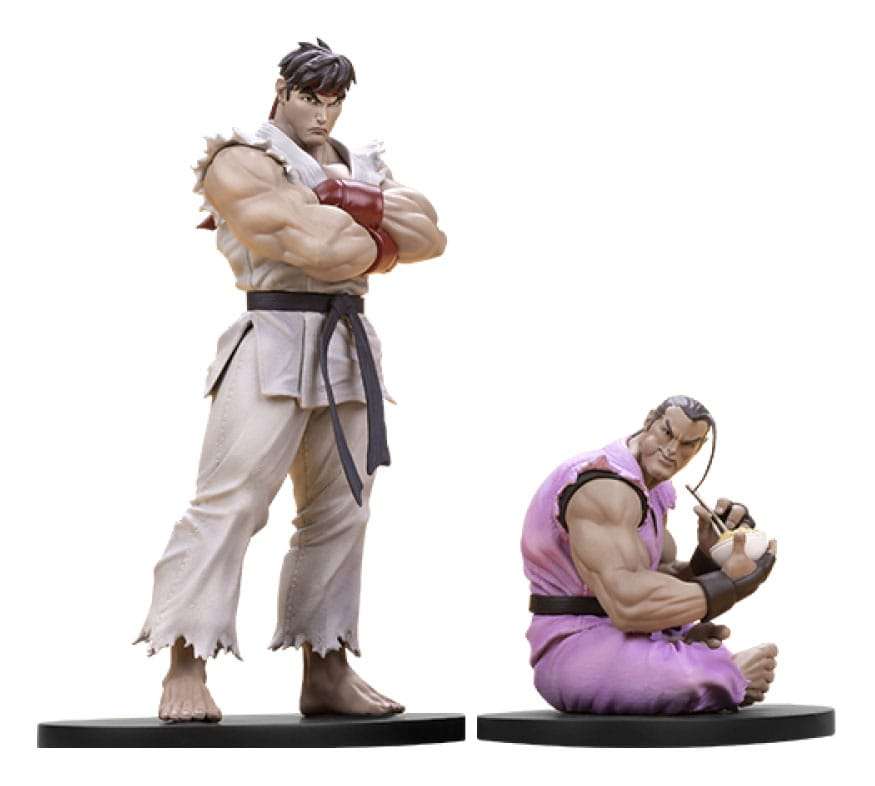 PCS Street Fighter PVC Statues 1/10 Ryu & Dan 18 cm by LAB7 Malta