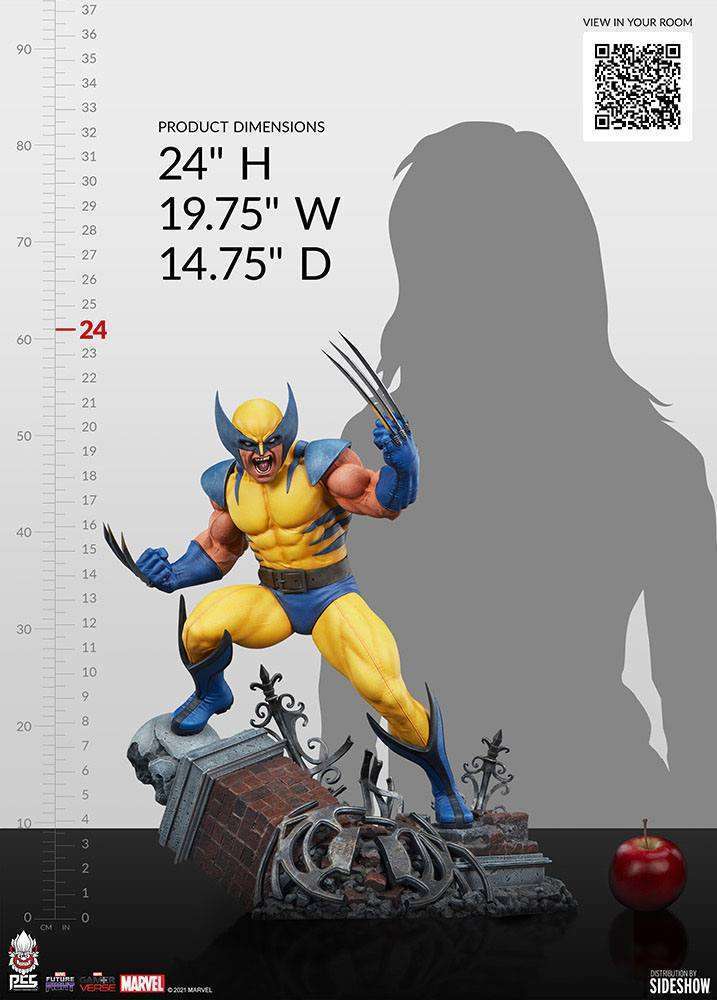 PCS Marvel: Future Fight Statue 1/3 Wolverine 61 cm by LAB7 Malta