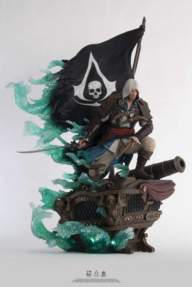 Pure Arts Assassin´s Creed Statue 1/4 Animus Edward Kenway 73 cm by LAB7 Malta