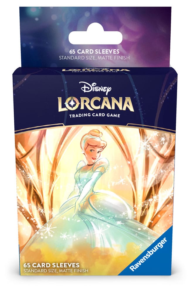 Disney Lorcana TCG Card Sleeves Cinderella (65-Pack)