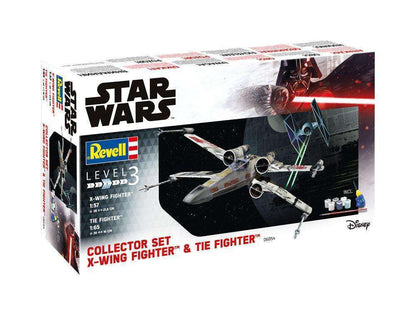 Star Wars Model Kit Gift Set 1/57 X-Wing Fighter & 1/65 TIE Fighter by LAB7 Malta